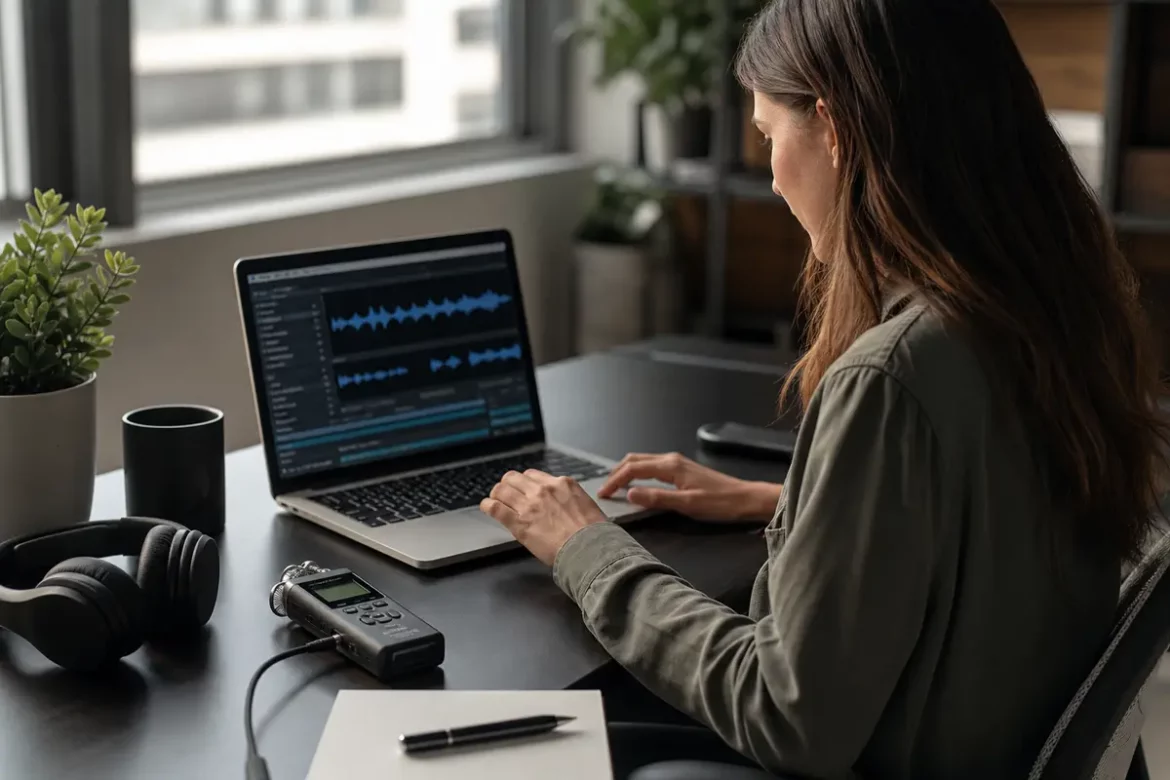 How to Transcribe Digital Voice Recorder Audio to Text: Step-by-Step Guide